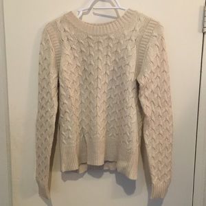 J. Crew Cable Knit Sweater